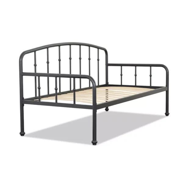  Versatile Guest Daybed Sofa Bed | Single Size Black Metal Frame | US-Made | VAT-Included