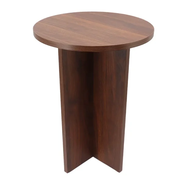Artisan-Crafted Solid Wood Round Table