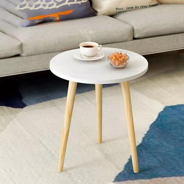 Nordic Harmony Round Accent Table