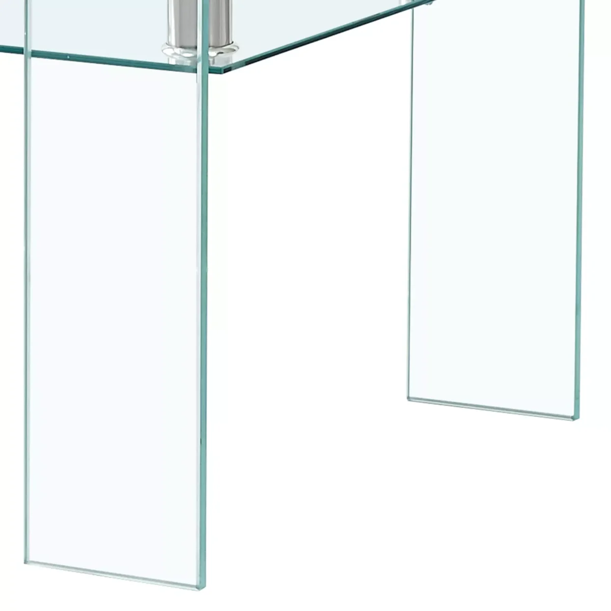 Sleek Modern Glass Coffee Table